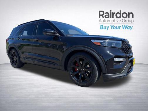 Agate Black Metallic 2023 Ford Explorer ST