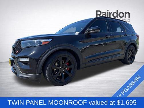 Agate Black Metallic 2023 Ford Explorer ST