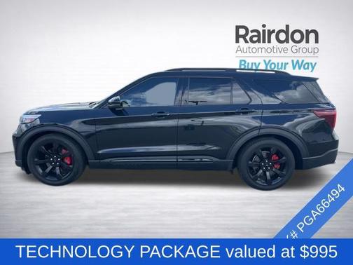 Agate Black Metallic 2023 Ford Explorer ST