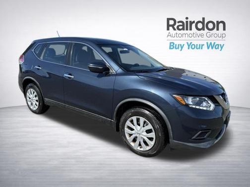 Arctic Blue Metallic 2015 Nissan Rogue S