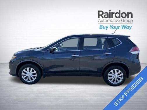 Arctic Blue Metallic 2015 Nissan Rogue S