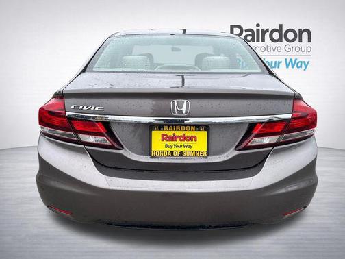 Kona Coffee Metallic 2013 Honda Civic LX