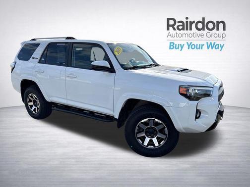 Super White 2019 Toyota 4Runner TRD Pro
