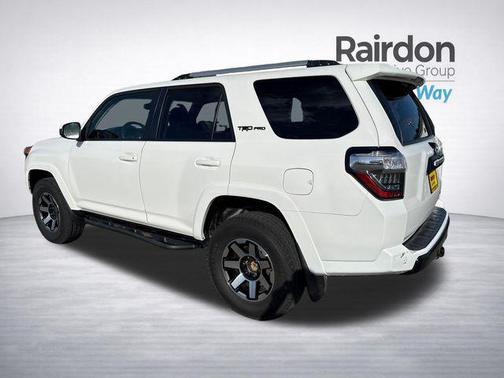 Super White 2019 Toyota 4Runner TRD Pro