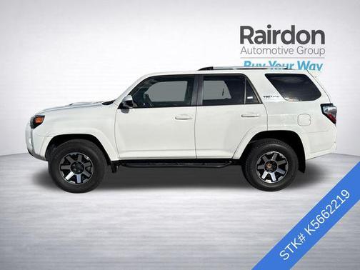 Super White 2019 Toyota 4Runner TRD Pro