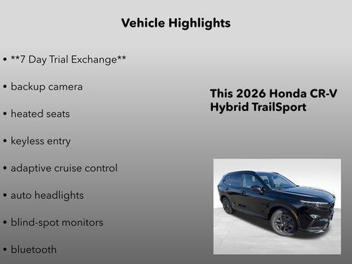 2026 Honda CR-V Hybrid TrailSport AWD