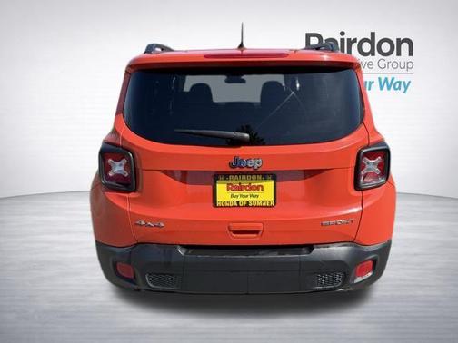 Omaha Orange 2018 Jeep Renegade Sport