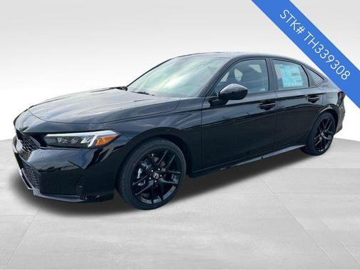 Crystal Black Pearl 2026 Honda Civic Hybrid Sport