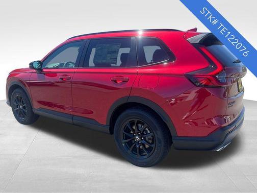 Radiant Red Metallic 2026 Honda CR-V Hybrid Sport-L AWD
