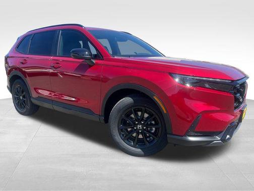 Radiant Red Metallic 2026 Honda CR-V Hybrid Sport-L AWD
