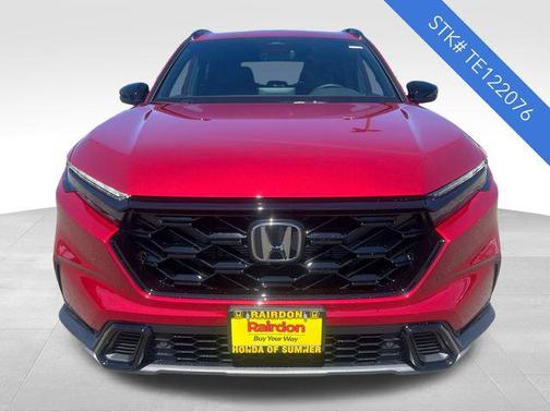 Radiant Red Metallic 2026 Honda CR-V Hybrid Sport-L AWD
