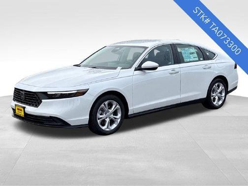 Platinum White Pearl 2026 Honda Accord LX 1.5T