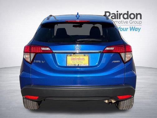 Aegean Blue Metallic 2019 Honda HR-V EX