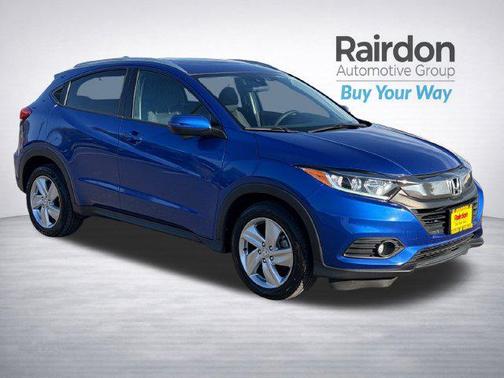 Aegean Blue Metallic 2019 Honda HR-V EX