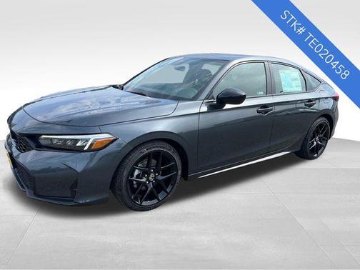 Meteorite Gray Metallic 2026 Honda Civic Sport