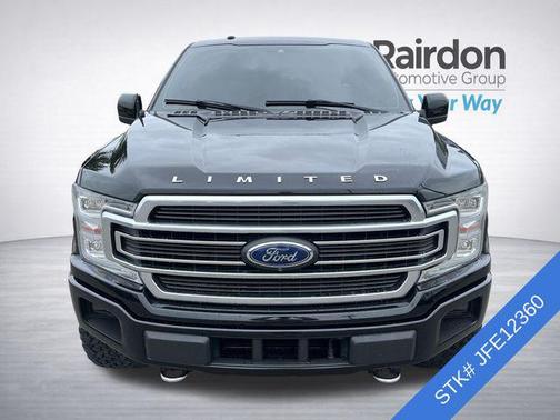 Shadow Black 2018 Ford F-150 Limited