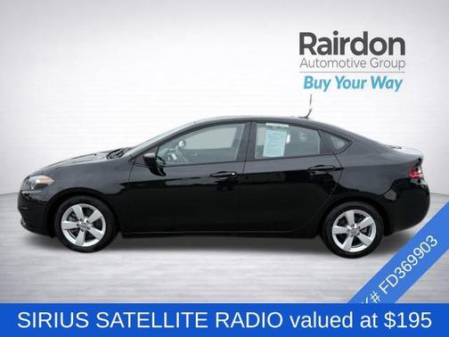 Pitch Black Clearcoat 2015 Dodge Dart SXT