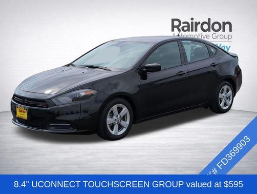 Pitch Black Clearcoat 2015 Dodge Dart SXT