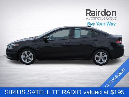 Pitch Black Clearcoat 2015 Dodge Dart SXT