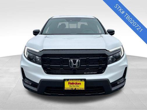 Platinum White Pearl 2026 Honda Ridgeline Black