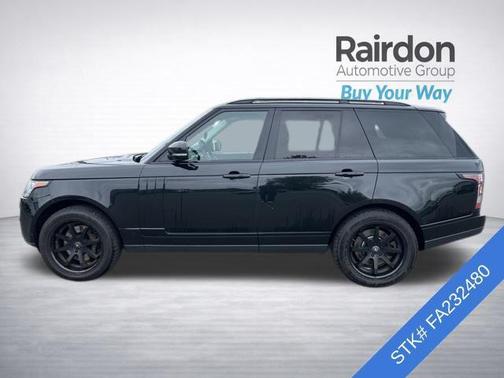 Black 2015 Land Rover Range Rover 5.0L Supercharged