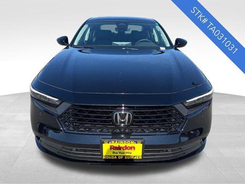 Crystal Black Pearl 2026 Honda Accord Hybrid EX-L