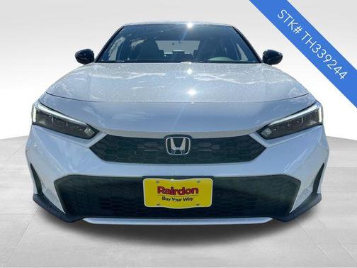 Platinum White Pearl 2026 Honda Civic Hybrid Sport