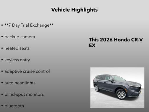 2026 Honda CR-V EX AWD