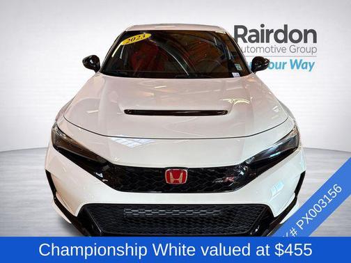 Championship White 2023 Honda Civic Type R Touring