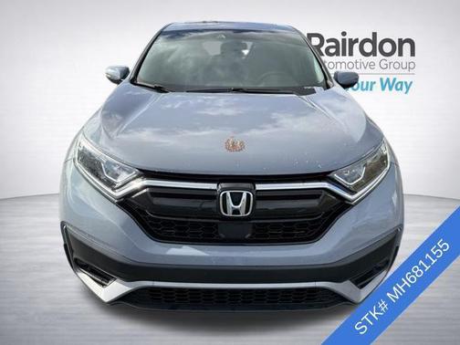Sonic Gray Pearl 2021 Honda CR-V AWD EX