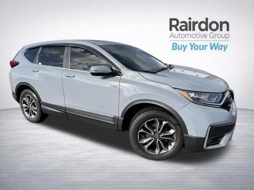 Sonic Gray Pearl 2021 Honda CR-V AWD EX