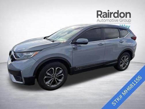 Sonic Gray Pearl 2021 Honda CR-V AWD EX