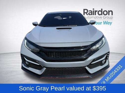 Sonic Gray Pearl 2021 Honda Civic Type R Touring