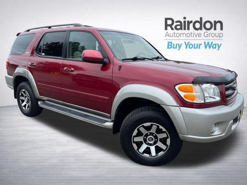Sunfire Red Pearl 2002 Toyota Sequoia SR5