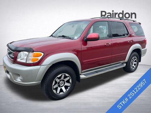 Sunfire Red Pearl 2002 Toyota Sequoia SR5