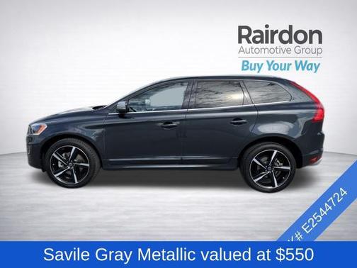Savile Gray Metallic 2014 Volvo XC60 T6 R-Design Platinum