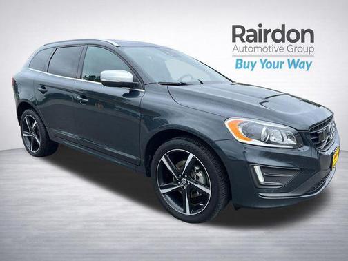 Savile Gray Metallic 2014 Volvo XC60 T6 R-Design Platinum