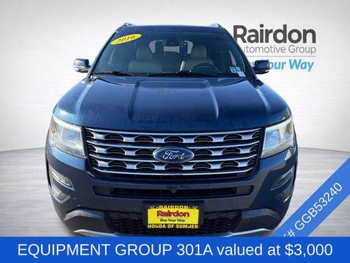 Blue Jeans Metallic 2016 Ford Explorer Limited