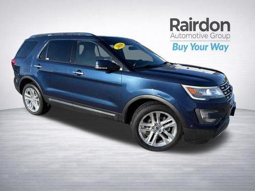 Blue Jeans Metallic 2016 Ford Explorer Limited