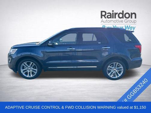 Blue Jeans Metallic 2016 Ford Explorer Limited