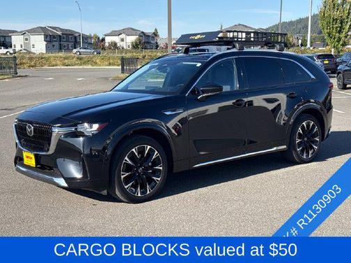 Jet Black Mica 2024 Mazda CX-90 3.3 Turbo S