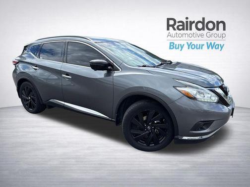 Gun Metallic 2017 Nissan Murano Platinum