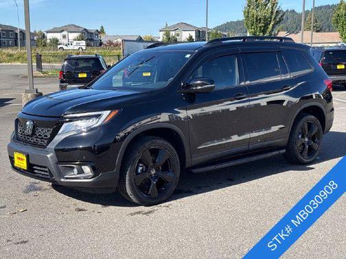 Crystal Black Pearl 2021 Honda Passport AWD Elite