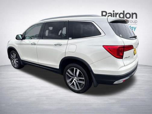 White Diamond Pearl 2018 Honda Pilot Elite