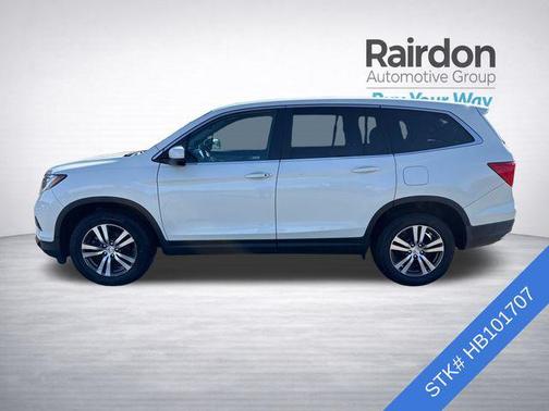 White Diamond Pearl 2017 Honda Pilot EX-L