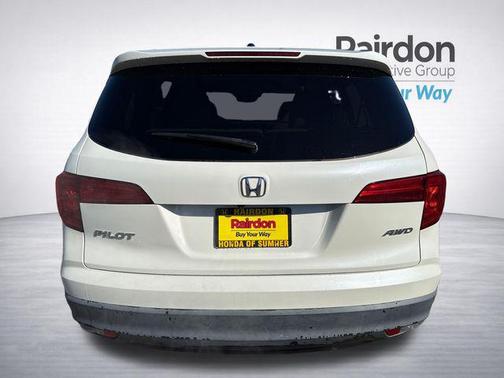 White Diamond Pearl 2017 Honda Pilot EX-L