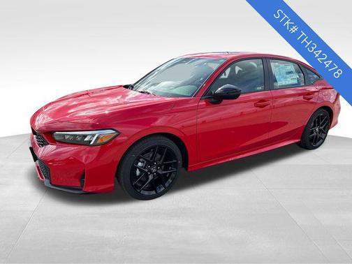 Rallye Red 2026 Honda Civic Hybrid Sport