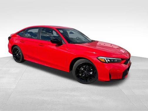 Rallye Red 2026 Honda Civic Hybrid Sport