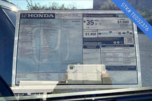 2026 Honda CR-V Hybrid TrailSport AWD