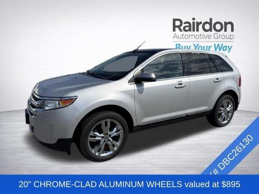 Ingot Silver Metallic 2013 Ford Edge Limited